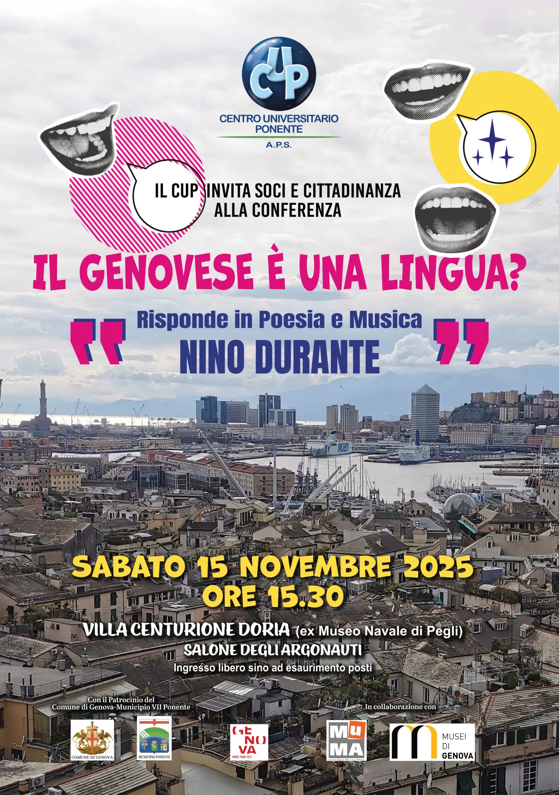 15 novembre 2025 il genovese è una lingua Nino Durante