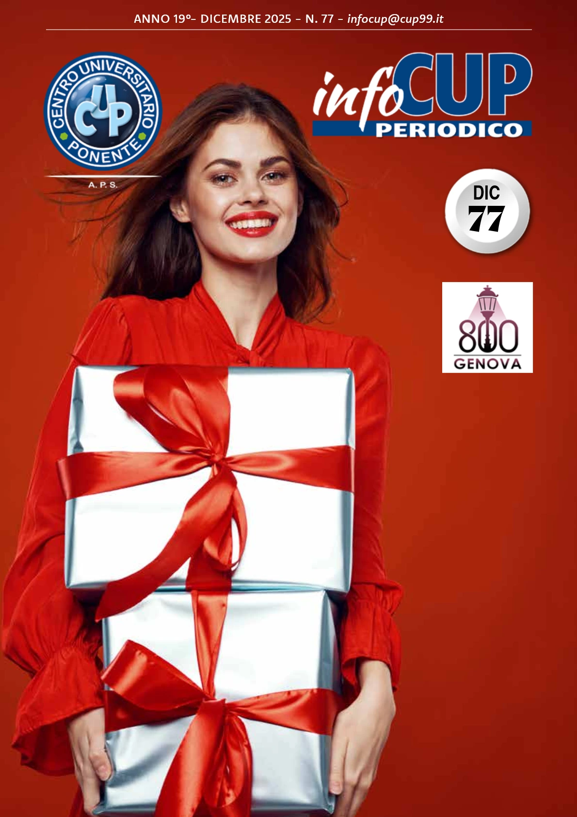 Copertina Periodico InfoCUP 76 Ottobre 2025 Nuovo formato A4
