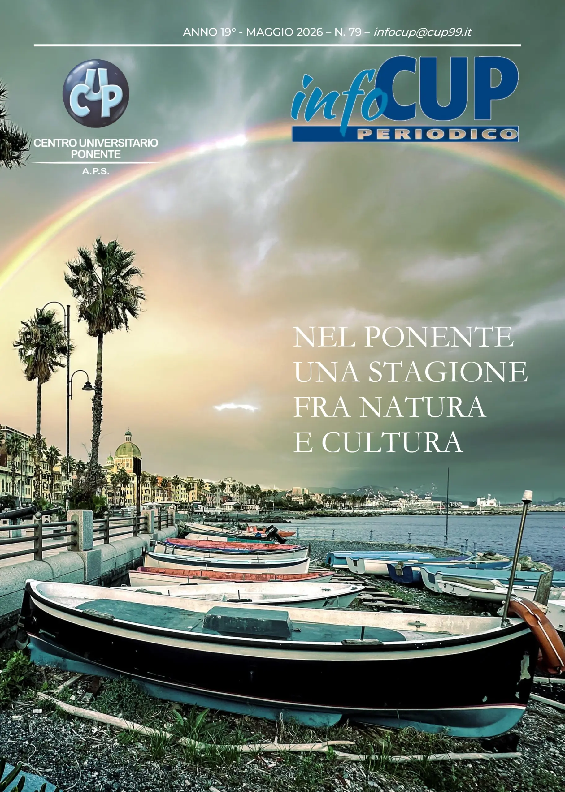 Copertina Periodico InfoCUP 76 Ottobre 2025 Nuovo formato A4